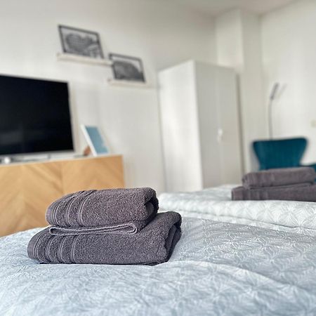 Apartment Arenablick Leipzig Bagian luar foto