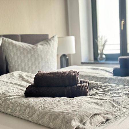 Apartment Arenablick Leipzig Bagian luar foto