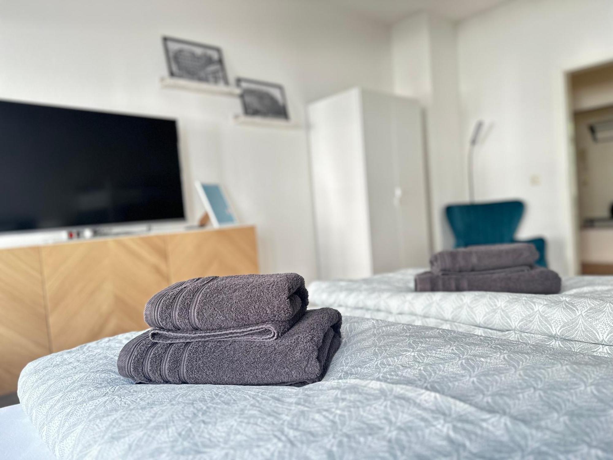 Apartment Arenablick Leipzig Bagian luar foto
